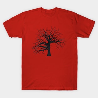 Merry Christmas Winter Old Tree T-Shirt